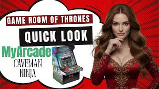 Quick Look - MyArcade Caveman Ninja Micro Player Review and Gameplay #myarcade #quicklook #arcade