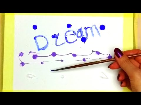 Painting Videos Relaxing Music Painting Ideas #25 | Dream | Landscape | Acrilic Painting Challenge