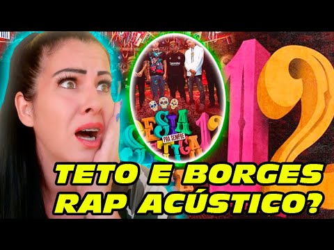 MÃE EVANGÉLICA REACT Poesia Acústica #12 -Pra Sempre- Filipe Ret, Caio Luccas,Bin,Budah,Borges,Teto