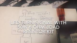 Avoid? Led Turn Signal Hyper Flash Load Resistor Fix on Honda Cr-v