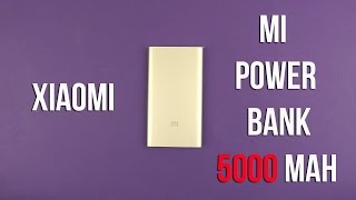 Xiaomi Power Bank 5000mAh (NDY-02-AM) Silver - відео 3