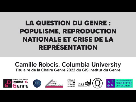 La question du genre : populisme, reproduction nationale et crise de la représentation