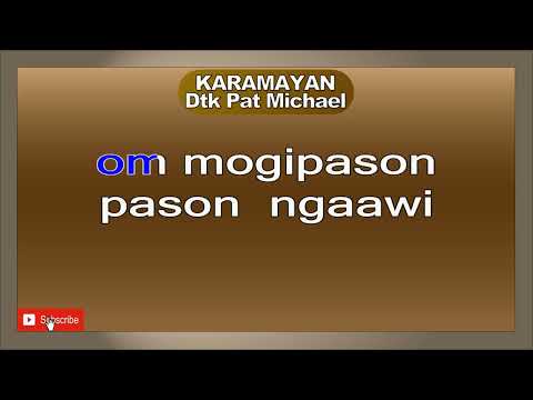KARAMAYAN Dtk Pat Michael #patmichael #karamayan