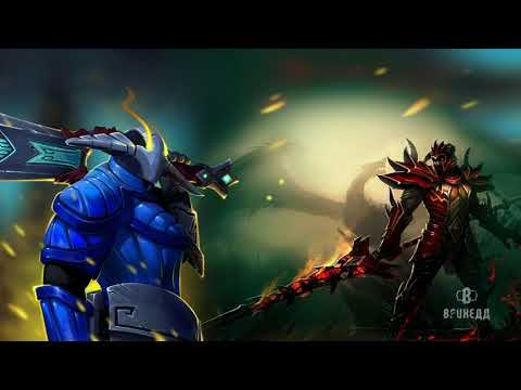 Epic Dota: Sven против Dragon Knight