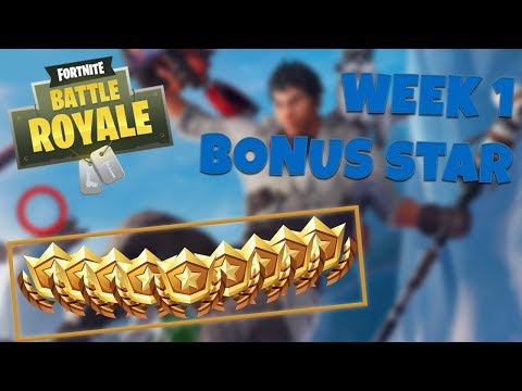 WEEK 1 BONUS STAR LOCATION – SEASON 7 | Fortnite Battle Royale