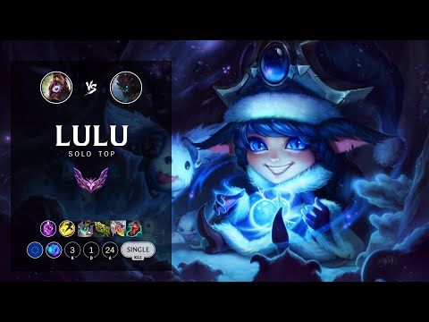 Lulu Top vs Maokai - EUW Master Patch 12.18