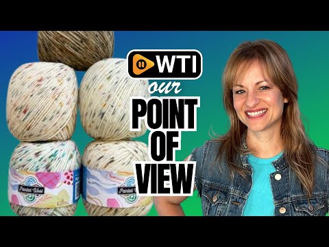 KnitPal Painted Wool Yarn for Knitting - WTI product video review