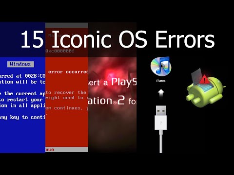 15 Iconic OS Error Screens!