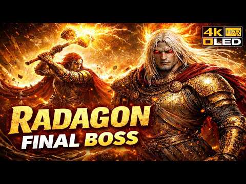 RADAGON FINAL BOSS FIGHT | Epic Ending Battle | Elden Ring 4K HDR