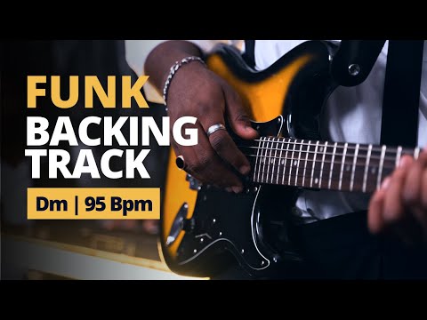 Funk Backing Track in D Minor (Dm) | 95 Bpm Groove Jam Track