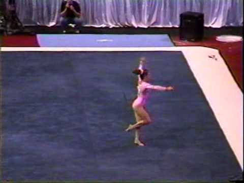 Kristal Uzelac - 2001 Junior US Nationals Finals - Floor Exercise