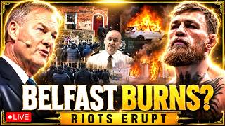 Belfast Riots: THE FOOTAGE They Don’t Want You To See | Houses Set On Fire After Knife Attack (LIVE)