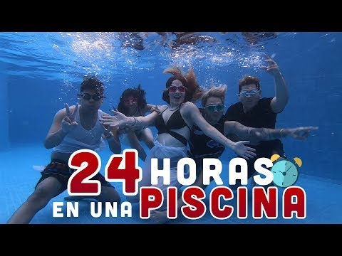 PASAMOS 24 HORAS EN LA PISCINA 😱 💦 Kimberly Loaiza