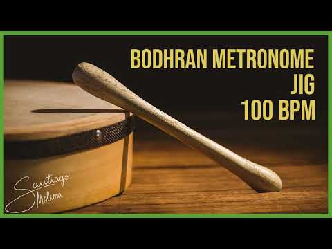 Metronomo Bodhran | JIG | 100 BPM