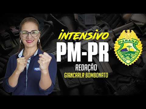 AO VIVO I Aula de Redação - Edital Aberto PMPR - AlfaCon