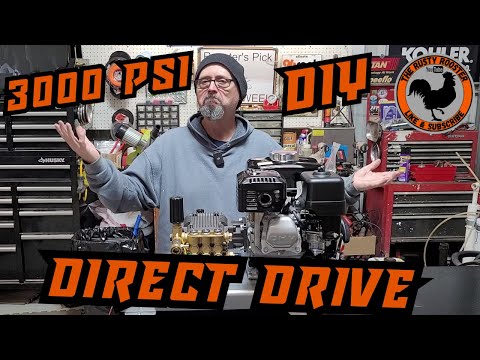 "Custom Pressure Washer Build: Mi-T-M Pump 3-0414 + Honda GX200 Setup!"