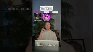 Download lagu Does ROSÉ “Toxic Till The End” Sound Like These 2 Artists Combined? #shorts #rosé mp3