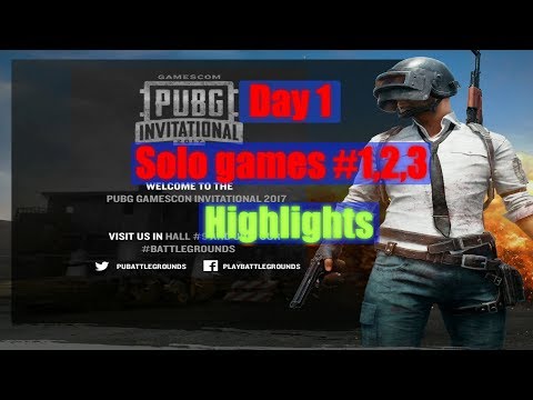 Pubg Invitational 2017 - Day 1 Highlights - Gamescom - Evermore (No music version)