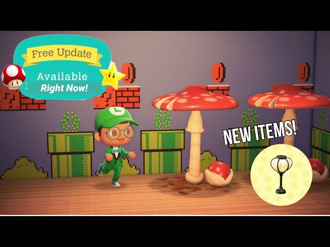 Animal Crossing New Horizons x Super Mario Collaboration Items Update is HERE!
