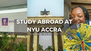 GHANA VLOG 2023 | NYU ACCRA STUDY ABROAD, BLACK STAR LINE FESTIVAL, EXPLORING JAMES TOWN + MORE