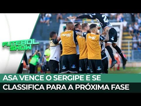 Com gol histórico de Didira, ASA vence o Sergipe por 2 a 0 e avança de fase na Série D