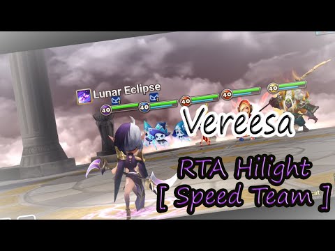 Vereesa Dark Blade Dance RTA Hilight [ Speed Team ] - Summoners War 2021 | Zen SMW