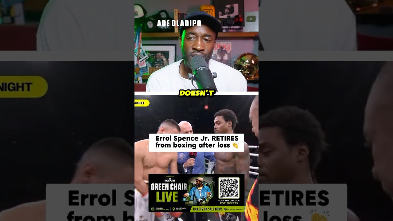Did Spence retire at the right time? #boxing #errolspencejr #boxingnews