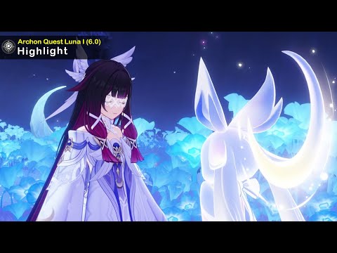 First Time Meeting Columbina in Nod-Krai ✦ Genshin Impact Luna 1 6.0