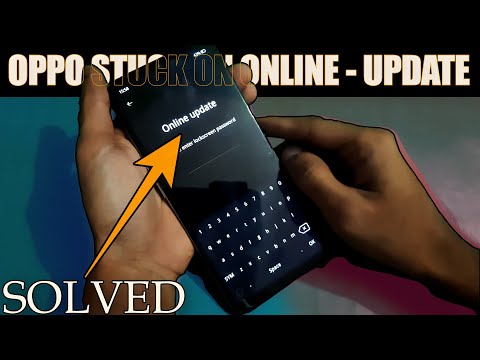 How to Fix Oppo Phone Stuck on Online Update Screen | Oppo Stuck on Online Update Screen