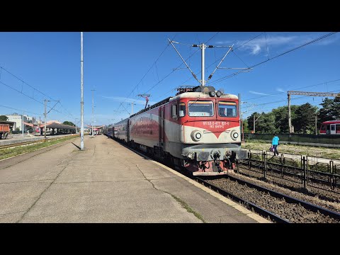 Trenuri și activitate feroviară matinală în gara Brașov / Morning trains in Brașov station-31.05.25