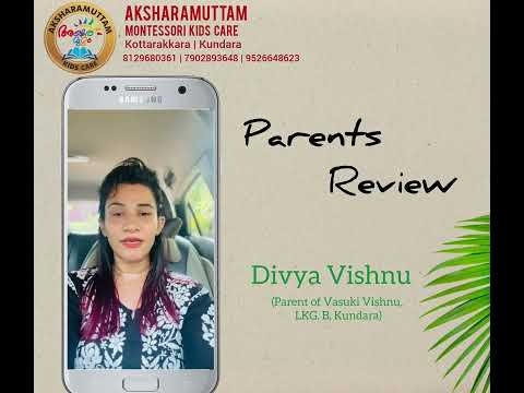 Parent review video
