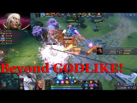 Dota 2 - Invoker Beyond GODLIKE ! (Flawless Victory)