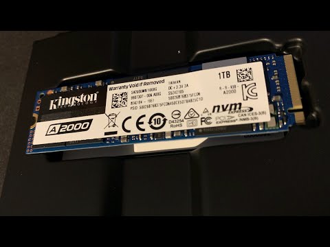 ASMR Unboxing - Kingston A2000 NVMe PCIe SSD 1TB, M.2 (Silent)