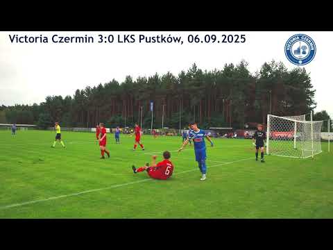 Victoria Czermin - LKS Pustków 3:0 (1:0), Czermin, 06.09.2025 (sobota) godz. 17.00.