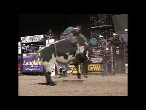 Mud Hen bucks Cody Hart - 00 PBR Laughlin