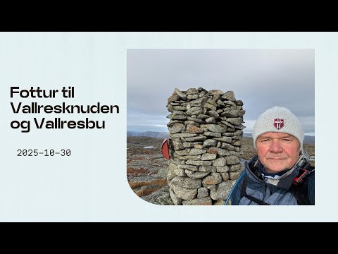 Fottur til Vallresknuden og Vallresbu i Gjesdal kommune, Ryfylkeheiane