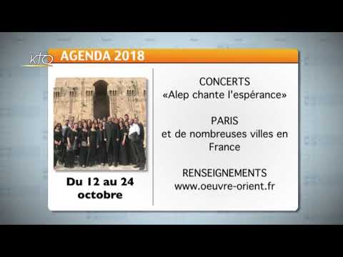 Agenda du 5 octobre 2018