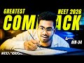 6 Steps To Make The Biggest NEET 2026 Comeback Tathagat Awatar