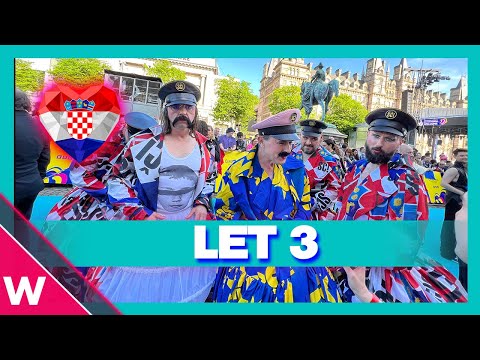 Let 3 (Croatia) @ Eurovision 2023 Turquoise Carpet Opening Ceremony | Interview
