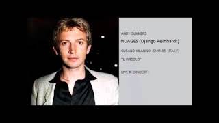 ANDY SUMMERS - Nuages (Django Reinhardt) (Cusano Milanino "Il Circolo" 22-11-1995 Italy)