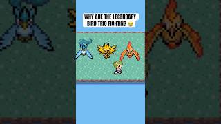 Why were the legendary bird trio even fighting 😂 #pokemon #shorts