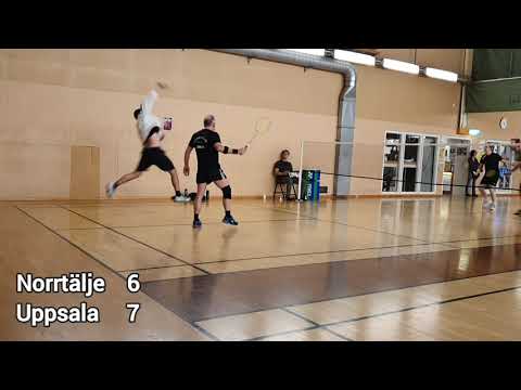 Final herrdubbel C Badminton, Kista Open 2022-11-05