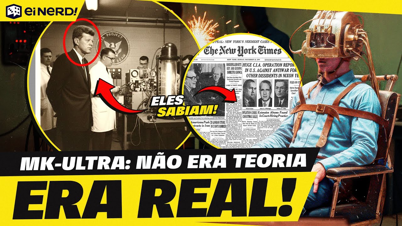 O EXPERIMENTO MK-ULTRA – O PROJETO DE CONTROLE MENTAL DA CIA