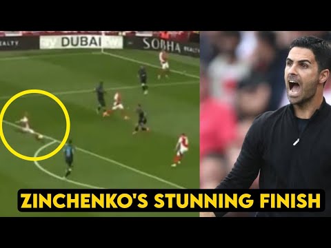 Oleksandr Zinchenko's Spectacular Strike Leads Arsenal.