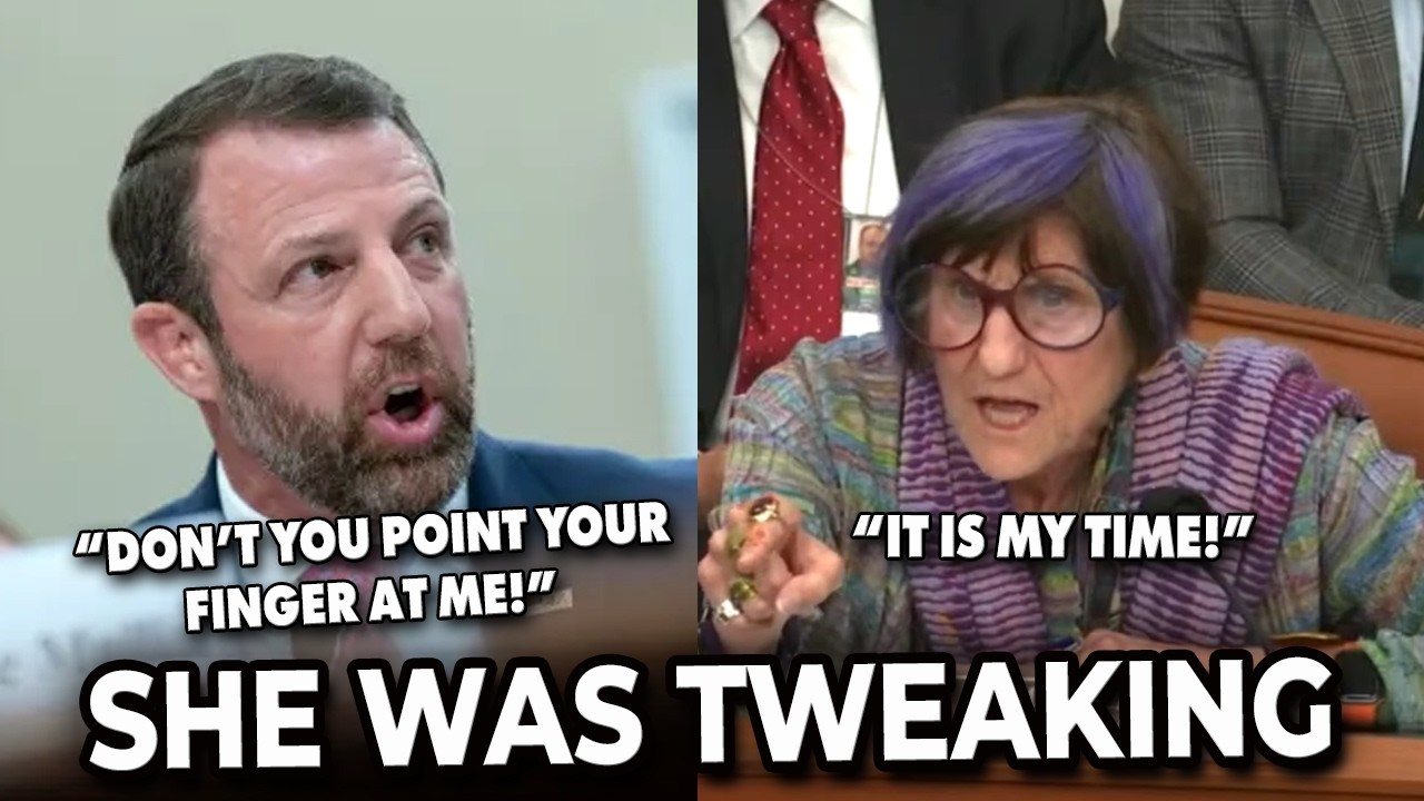 Purple-haired Democrat LOSES IT after DHS Secretary Mullin calls her out over her hypocrisy