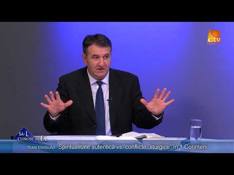 566. Ioan Szasz - Spiritualitate autentică vs. conflicte „liturgice” în 1 Corinteni