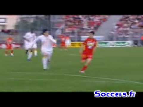 Le Mans 3-2 Lens 35emes journee 2007/2008