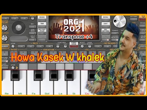 Hichem Smati & Cheb Djalil - Howa Kasek w Khlak 🔥🎹 Transpose +4