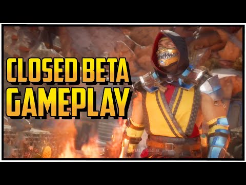 Mortal Kombat 11 Closed Beta Gameplay! C88 Koisy (Skarlet) vs C88 Puke (Skorpion)