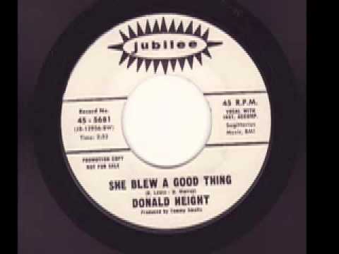 Donald Height   She blew a good thing